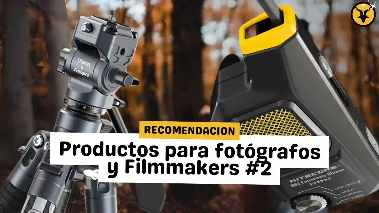 Productos para Fotógrafos y Filmmakers 2: Descubre los Mejores Accesorios